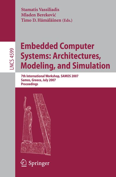 Produktbild: Embedded Computer Systems: Architectures, Modeling, and Simulation