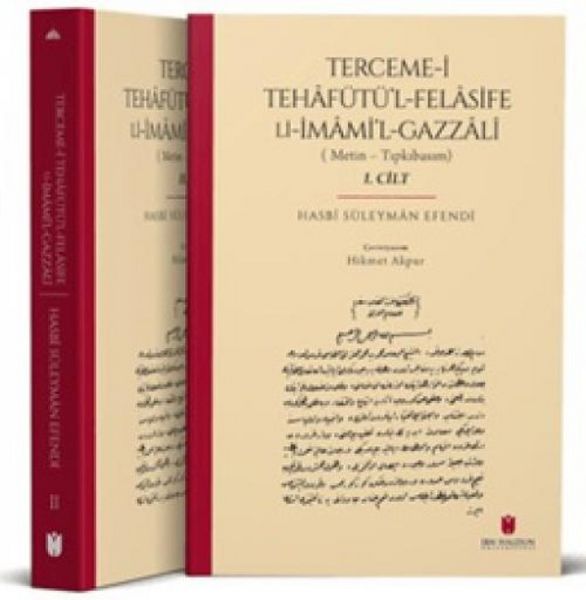 Produktbild: Terceme-i Tehaf&uuml;t&uuml;l-Felasife Li Imamil-Gazzali 2 Cilt