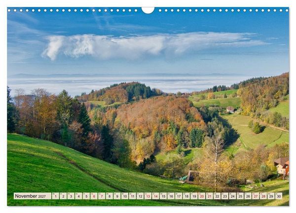 Produktbild: Freiburg Regio - Heimat in Bildern (Wandkalender 2027 DIN A3 quer), CALVENDO Monatskalender
