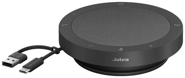 Produktbild: Jabra Speak2 40 UC Konferenztelefon USB-C&reg;, USB-A Dunkelgrau