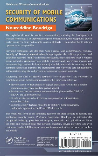 Produktbild: Security of Mobile Communications
