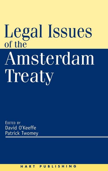 Produktbild: Legal Issues of the Amsterdam Treaty