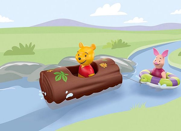 Produktbild: PLAYMOBIL 71415 1.2.3 & Disney: Winnies & Ferkels Wasserabenteuer