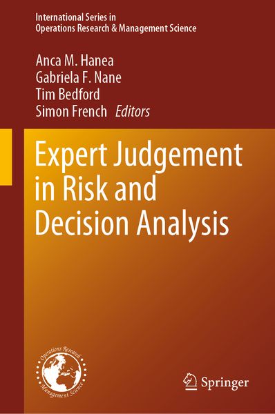 Produktbild: Expert Judgement in Risk and Decision Analysis