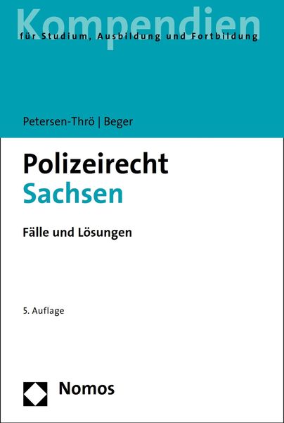 Produktbild: Polizeirecht Sachsen