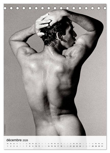 Produktbild: contrastes hommes (Calendrier de bureau 2026 DIN A5 horizontal), CALVENDO calendrier mensuel