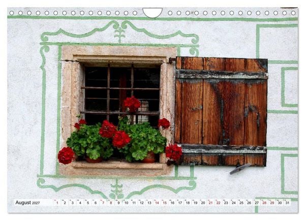 Produktbild: Bauernfenster (Wandkalender 2027 DIN A4 quer), CALVENDO Monatskalender