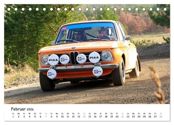 Produktbild: Lausitzrallye Histo EM (Tischkalender 2026 DIN A5 quer), CALVENDO Monatskalender