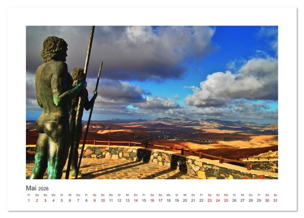 Produktbild: Fuerteventura - Bildsch&ouml;n (Wandkalender 2026 DIN A2 quer), CALVENDO Monatskalender