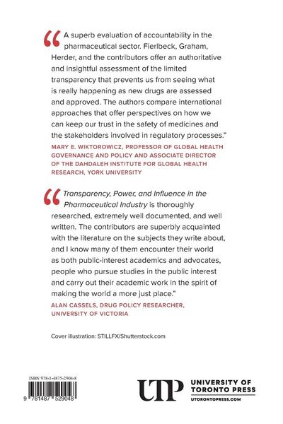 Produktbild: Transparency, Power, and Influence in the Pharmaceutical Industry