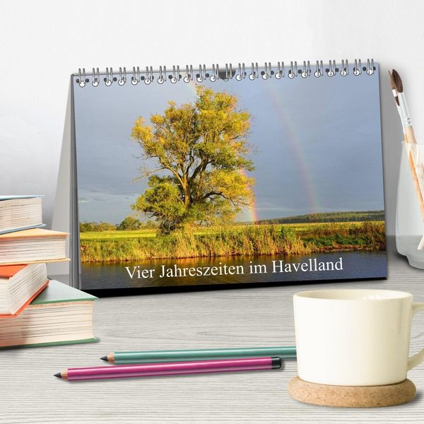 Produktbild: Vier Jahreszeiten im Havelland (Tischkalender 2026 DIN A5 quer), CALVENDO Monatskalender