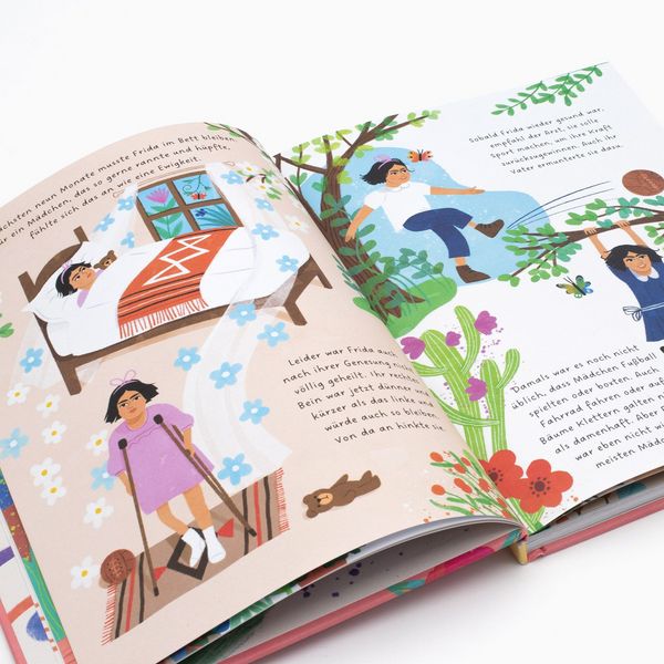 Produktbild: Frida Kahlo &ndash; 5 Minute Genius Stories (Deutsche Ausgabe)