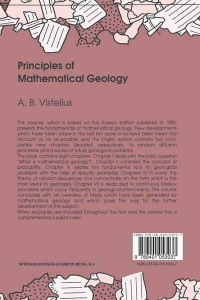 Produktbild: Principles of Mathematical Geology