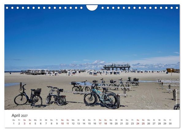 Produktbild: Halbinsel Eiderstedt - Momente der Natur (Wandkalender 2027 DIN A4 quer), CALVENDO Monatskalender