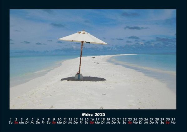 Produktbild: Str&auml;nde der Welt 2025 Fotokalender DIN A4