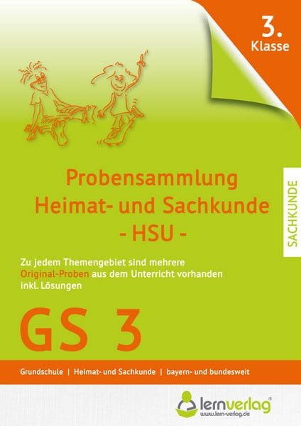 Produktbild: Probensammlung 3. Klasse Grundschule Heimat- und Sachkunde