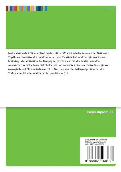 Produktbild: Deutschland macht's effizient!
