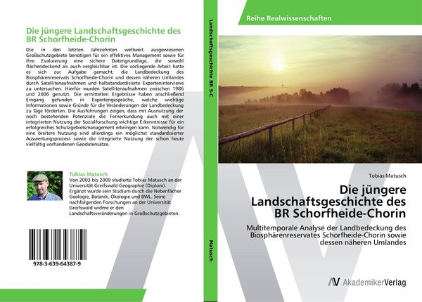 Produktbild: Die j&uuml;ngere Landschaftsgeschichte des BR Schorfheide-Chorin