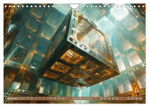 Produktbild: Architektonische Unm&ouml;glichkeiten (Wandkalender 2026 DIN A4 quer), CALVENDO Monatskalender