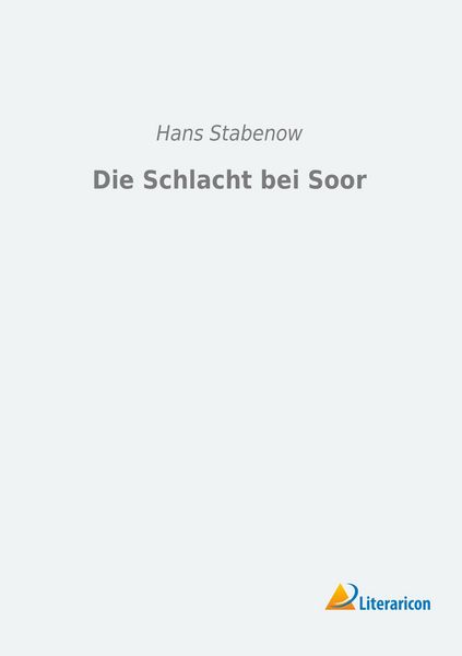 Produktbild: Die Schlacht bei Soor