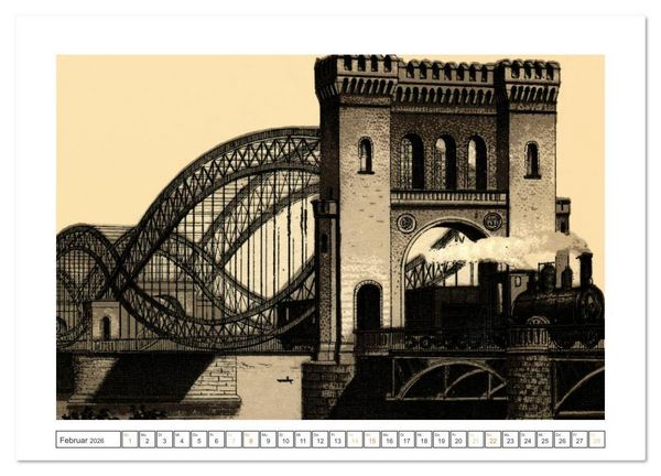 Produktbild: Hamburg: Die Hafenstadt auf historischen Stichen (Wandkalender 2026 DIN A2 quer), CALVENDO Monatskalender