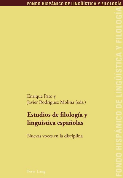 Produktbild: Estudios de filolog&iacute;a y ling&uuml;&iacute;stica espa&ntilde;olas
