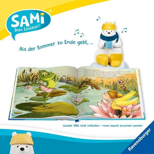 Produktbild: SAMi &ndash; dein Leseb&auml;r - Flemming. Ein Frosch will zum Ballett