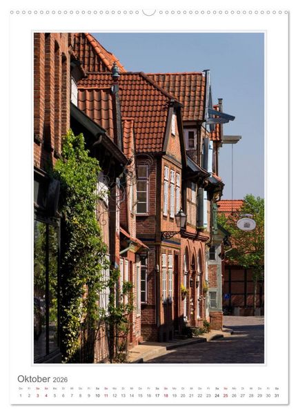 Produktbild: Lauenburg 2026 (Wandkalender 2026 DIN A2 hoch), CALVENDO Monatskalender