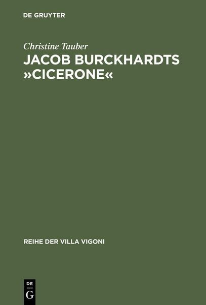 Produktbild: Jacob Burckhardts &raquo;Cicerone&laquo;