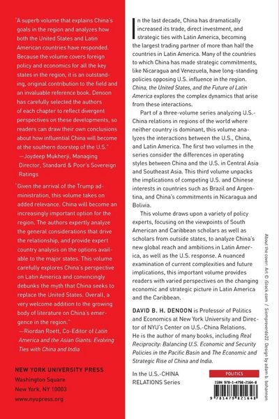 Produktbild: China, The United States, and the Future of Latin America