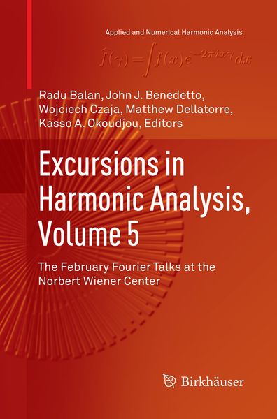 Produktbild: Excursions in Harmonic Analysis, Volume 5