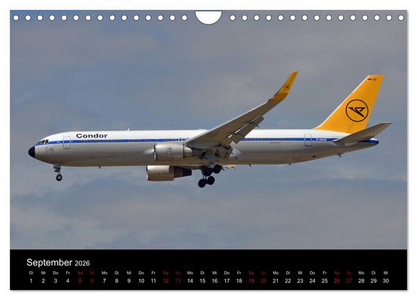 Produktbild: Im alten Glanz: Flugzeuge in Retro Livery (Wandkalender 2026 DIN A4 quer), CALVENDO Monatskalender