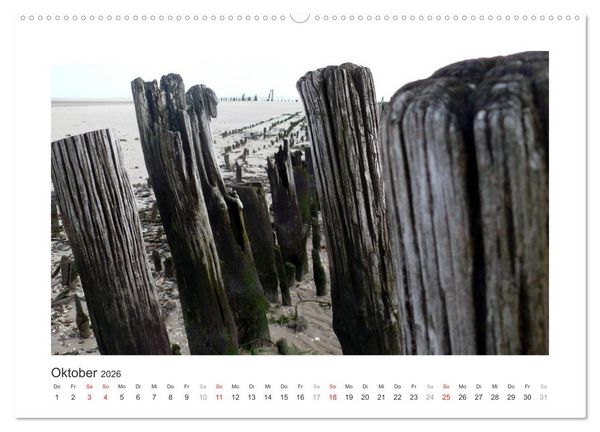 Produktbild: Wangerooge. Der Charme des Ostanlegers (hochwertiger Premium Wandkalender 2026 DIN A2 quer), Kunstdruck in Hochglanz