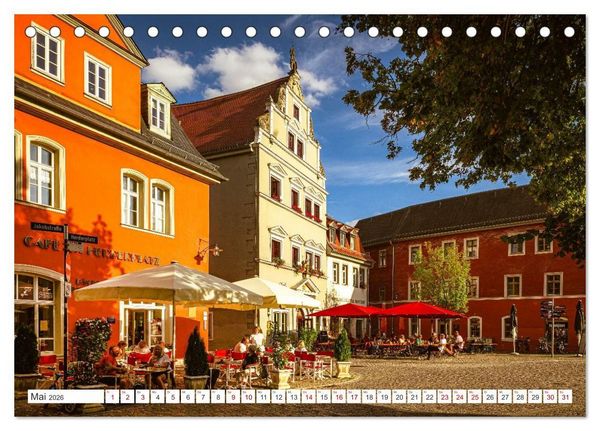 Produktbild: Kulturstadt Weimar - Stadt der Klassiker (Tischkalender 2026 DIN A5 quer), CALVENDO Monatskalender