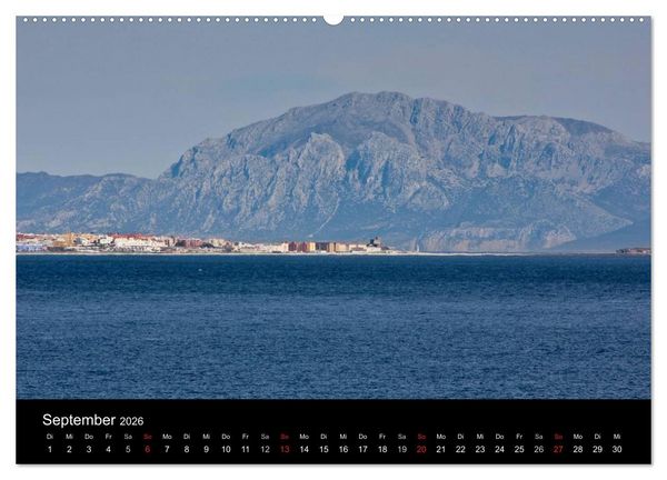 Produktbild: Tarifa - Andalusien (Wandkalender 2026 DIN A2 quer), CALVENDO Monatskalender