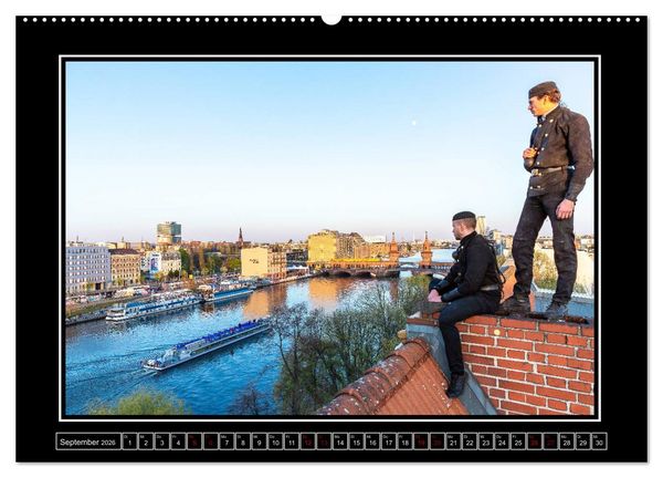 Produktbild: Schornsteinfeger &uuml;ber Berlin - Gl&uuml;cksblicke (hochwertiger Premium Wandkalender 2026 DIN A2 quer), Kunstdruck in Hochglanz
