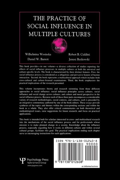 Produktbild: The Practice of Social influence in Multiple Cultures