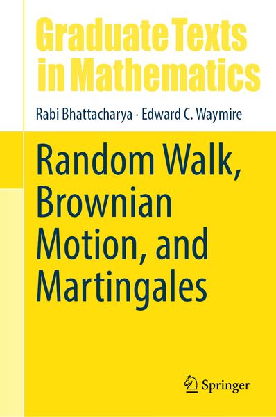 Produktbild: Random Walk, Brownian Motion, and Martingales