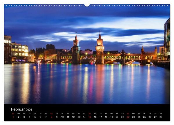Produktbild: Berliner Stadtansichten (hochwertiger Premium Wandkalender 2026 DIN A2 quer), Kunstdruck in Hochglanz