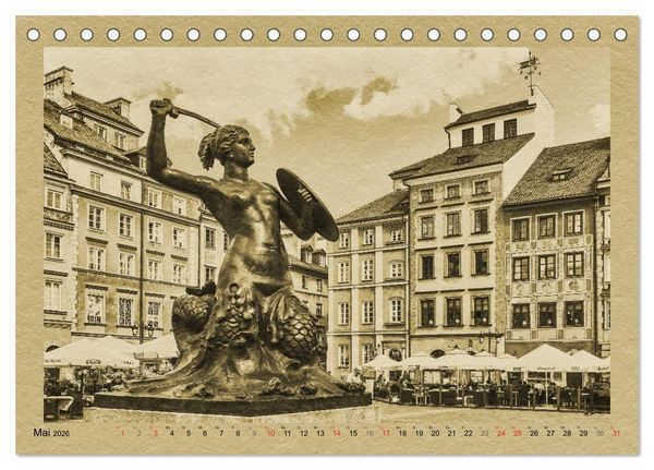 Produktbild: Polen &ndash; Ein Kalender im Zeitungsstil (Tischkalender 2026 DIN A5 quer), CALVENDO Monatskalender