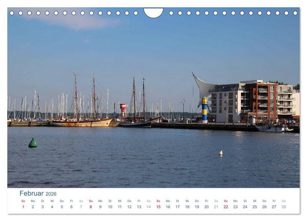 Produktbild: Eckernf&ouml;rde 2026. Impressionen rund um den Hafen (Wandkalender 2026 DIN A4 quer), CALVENDO Monatskalender