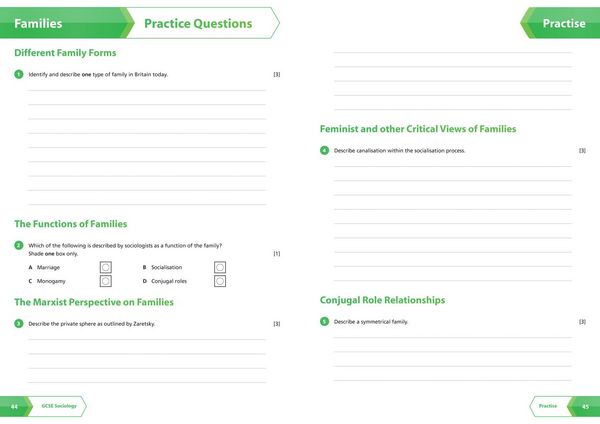 Produktbild: AQA GCSE 9-1 Sociology All-in-One Complete Revision and Practice