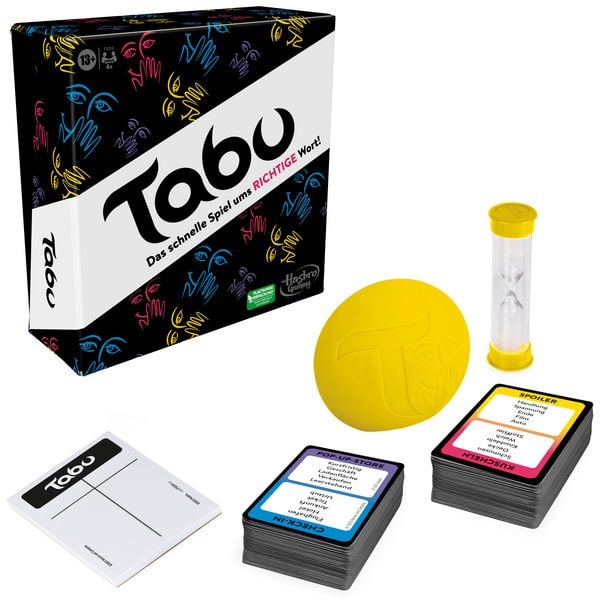 Produktbild: Hasbro 5254100 - Tabu, Partyspiel, W&ouml;rterspiel