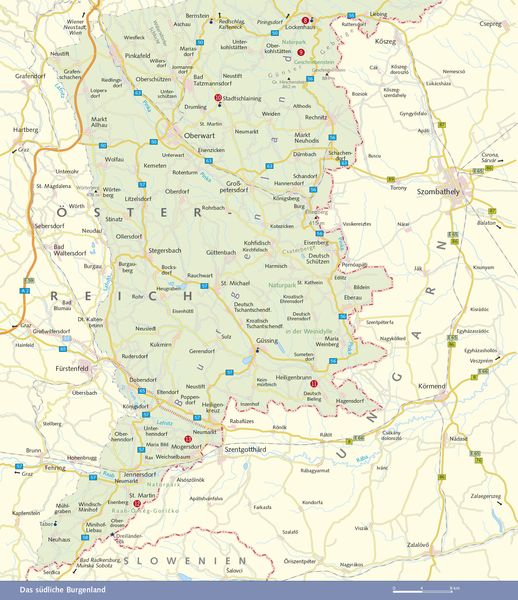 TRESCHER Reiseführer Burgenland