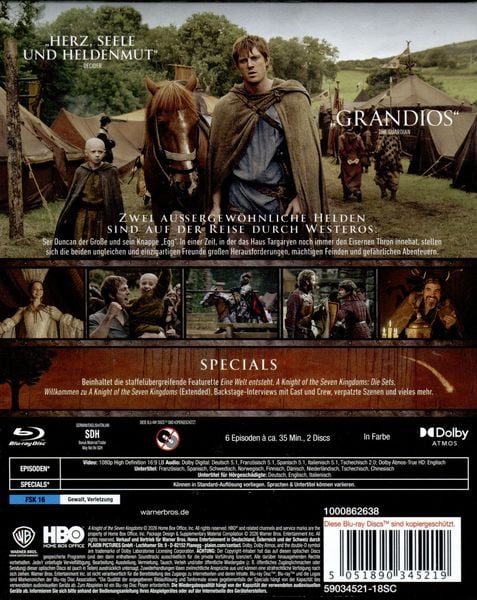 Produktbild: A Knight of the Seven Kingdoms - A Game of Thrones Tale - Staffel 1 [2 BRs]