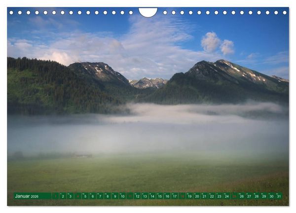 Produktbild: Tannheim und das Tal (Wandkalender 2026 DIN A4 quer), CALVENDO Monatskalender