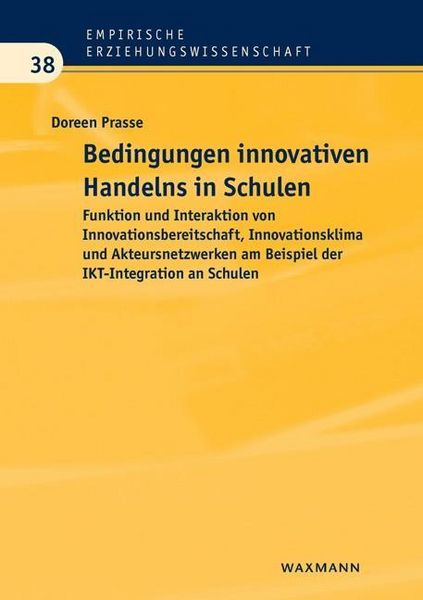 Produktbild: Bedingungen innovativen Handelns in Schulen