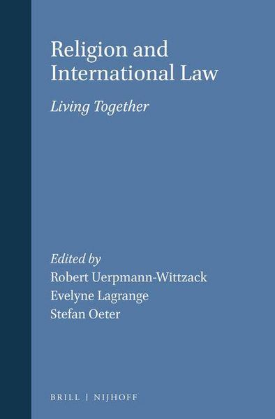 Produktbild: Religion and International Law
