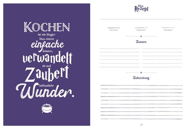 Produktbild: Meine magischen Rezepte - Zaubersch&uuml;ler Blau