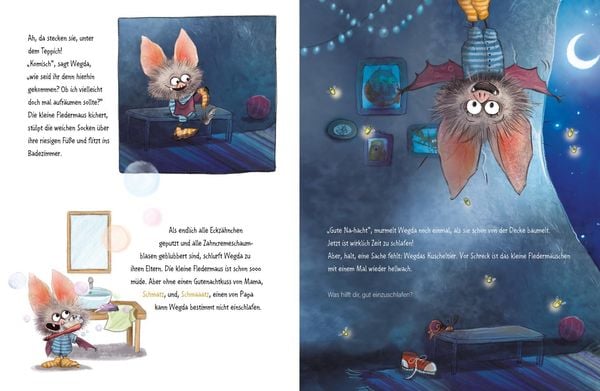 Produktbild: Die kleine Fledermaus Wegda: Schlaf gut, kleine Fledermaus Wegda!
